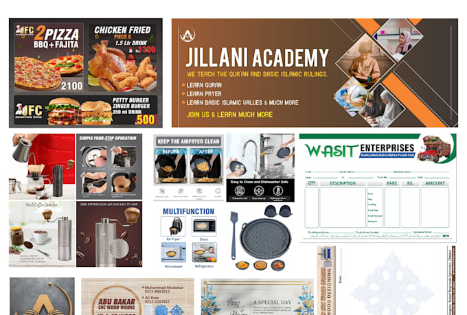 graphic designer pro, presentation